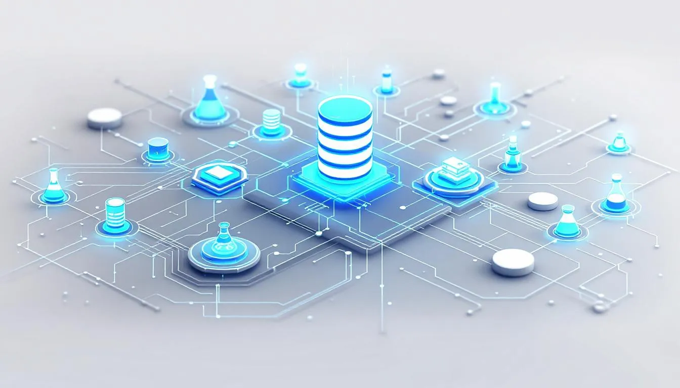 Integration of a LIMS database with other laboratory systems.