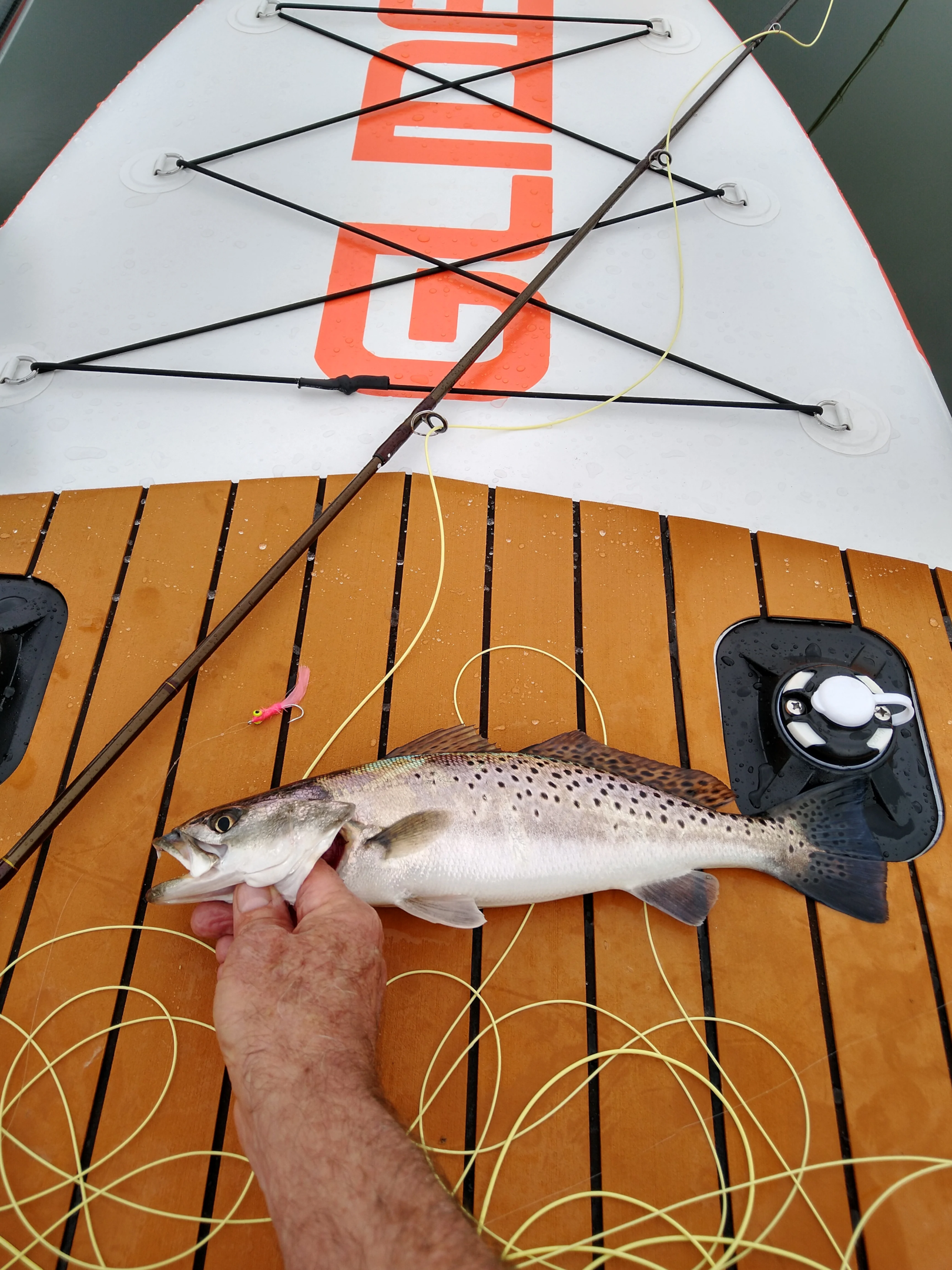 fishing paddle board