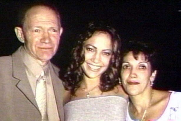 JLo with parents