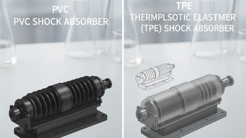 PVC and Thermoplastic Elastomers damping