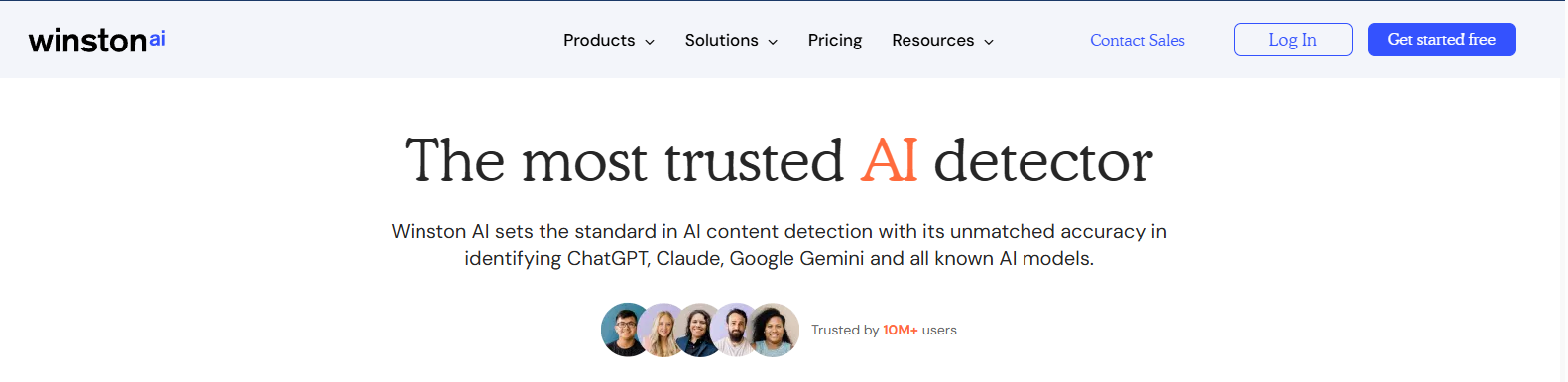 Winston AI content detection platform helping educators and businesses identify AI-generated text, verify originality, and support academic integrity with advanced AI detection.