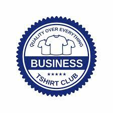 Business T-shirt club logo, business credit score, net 30 account