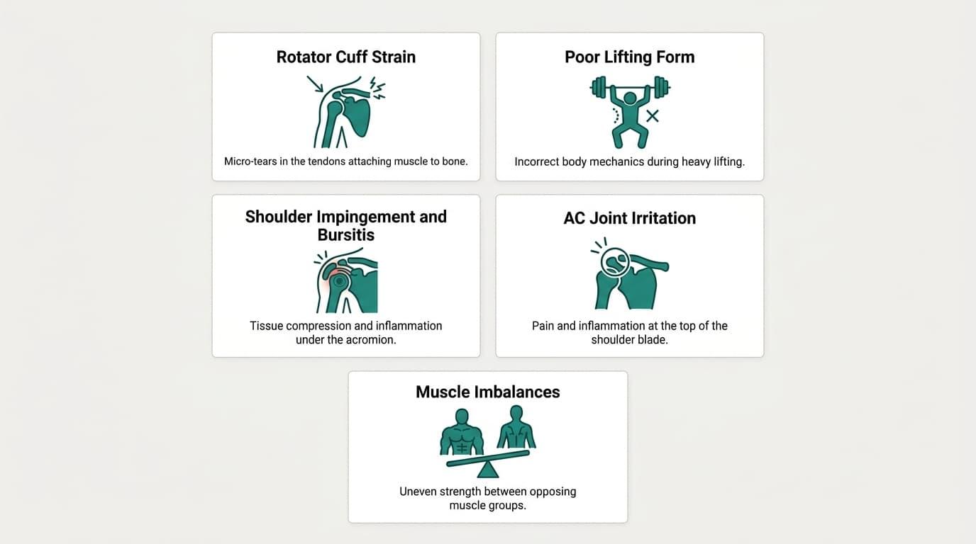 Why Your Shoulder Hurts After Training