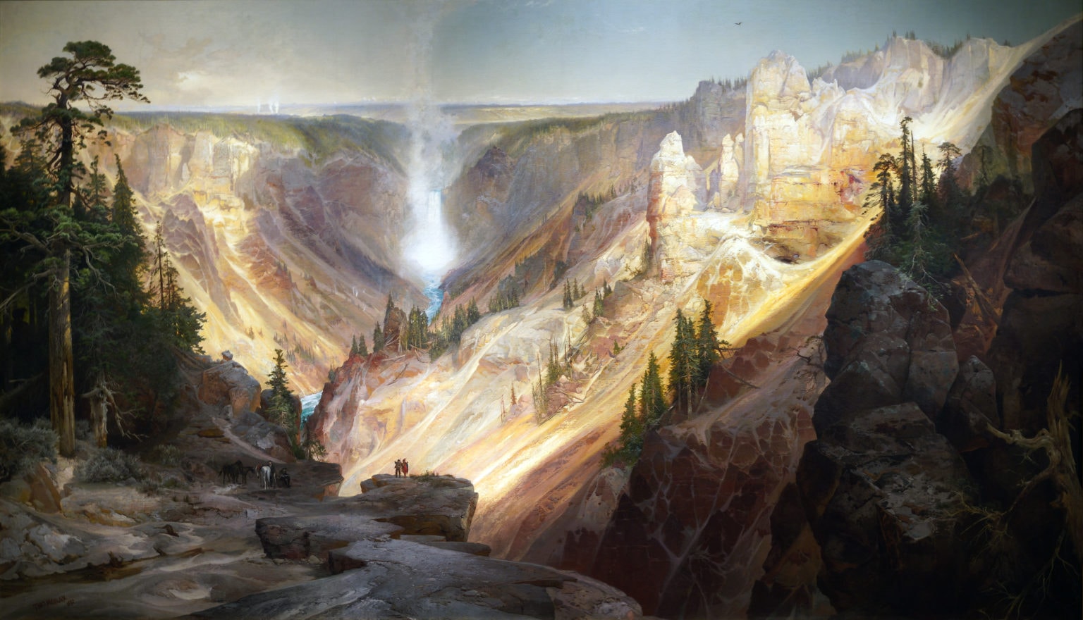 The Grand Canyon of the Yellowstone