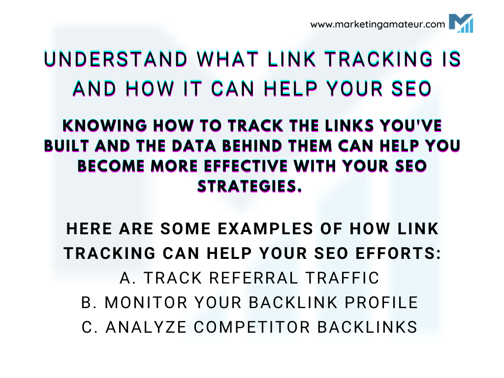 how link tracking can help SEO