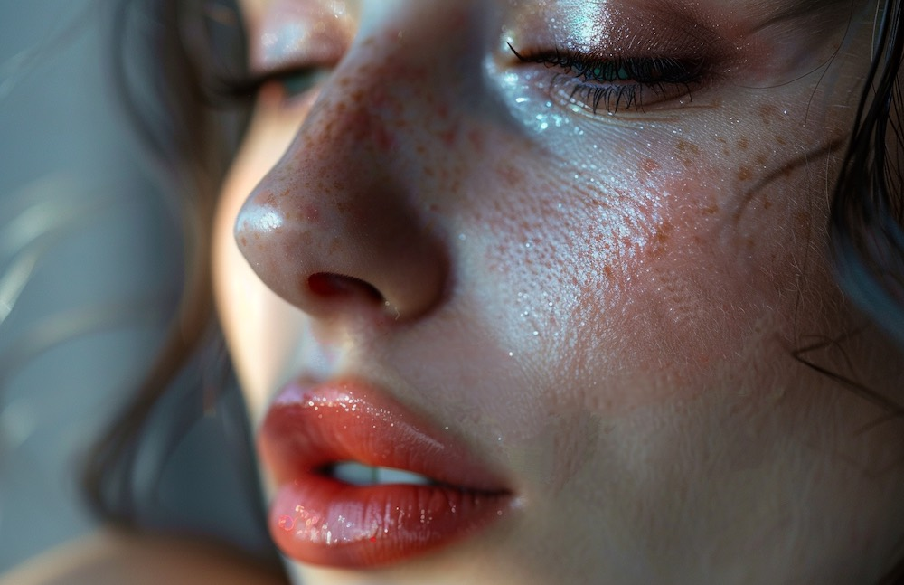 woman wearing natural Lipstick