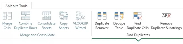 Ablebits Duplicate Remover is one of the best Excel add-ins