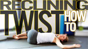 Reclining Twist in Detail - Pose, Breathing, Props, Cautions - Asana Labs  (Yoga With Heini) - YouTube