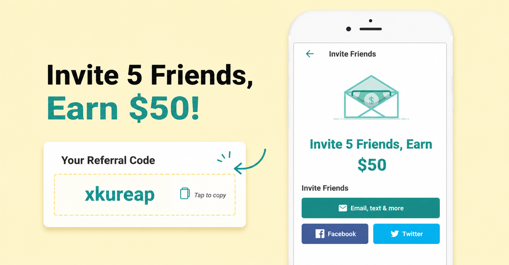 Alphanumeric Referral Code