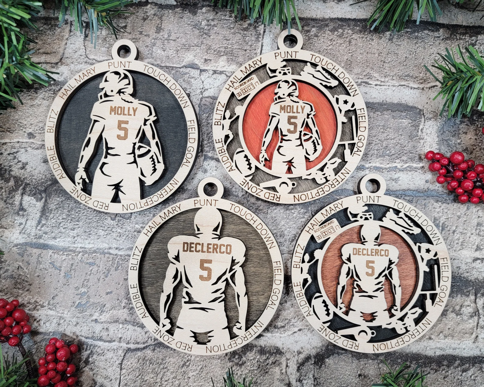 A football ornament is a unique football gift and one that players and their families can enjoy year after year.