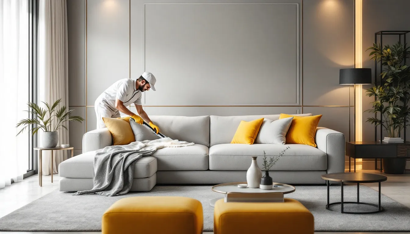 Cost-effective sofa cleaning services in Dubai.
