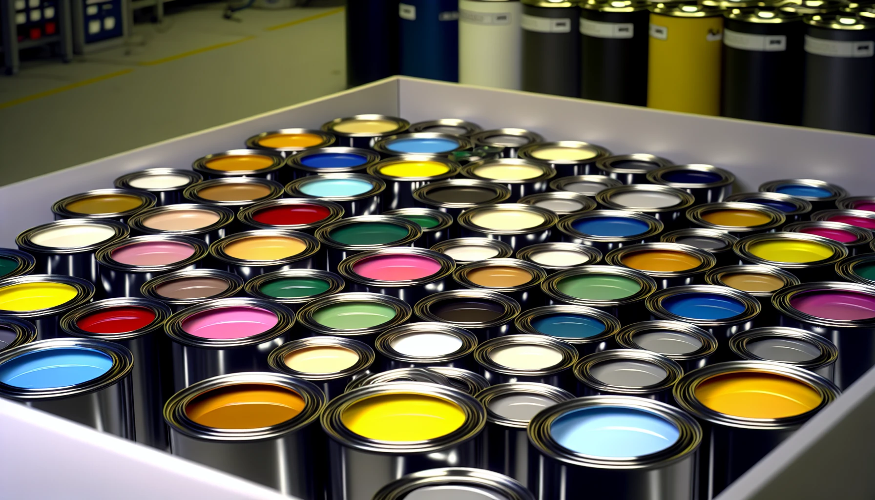 High-quality automotive paint cans