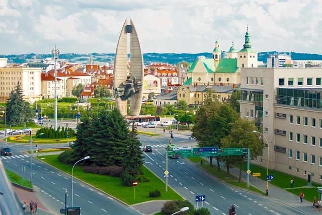 Rzeszów - panorama miasta