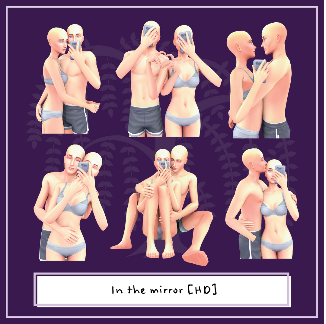 In The Mirror Pose Pack