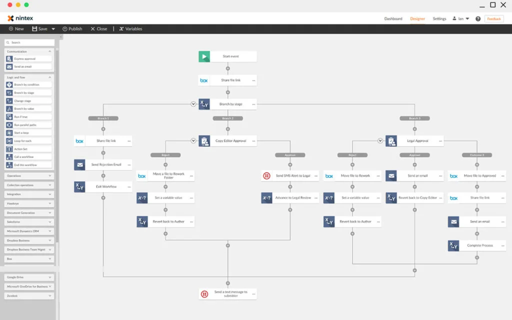 Nintex workflow automation platform