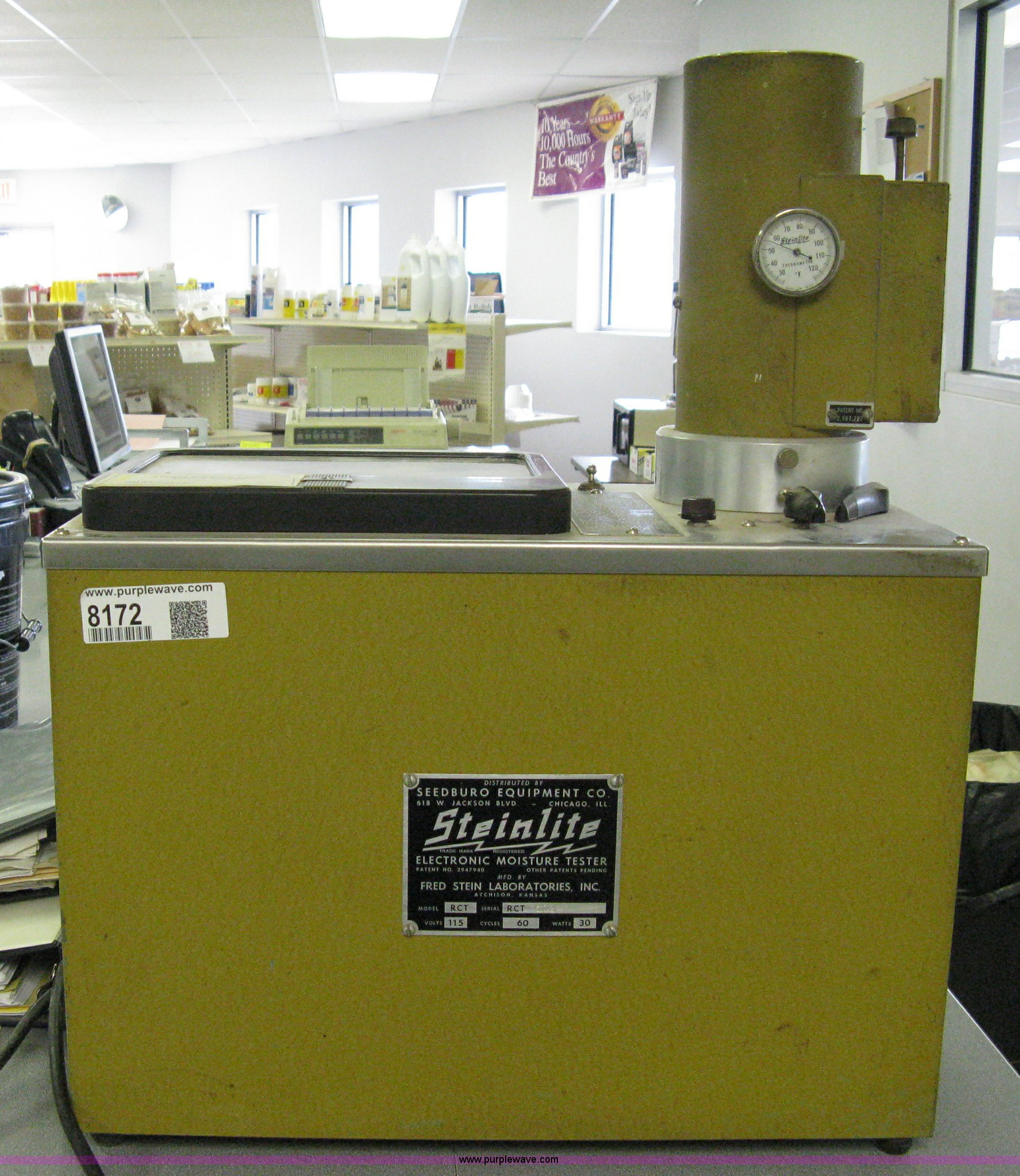 A Steinlite Moisture Tester with customer support and partnerships