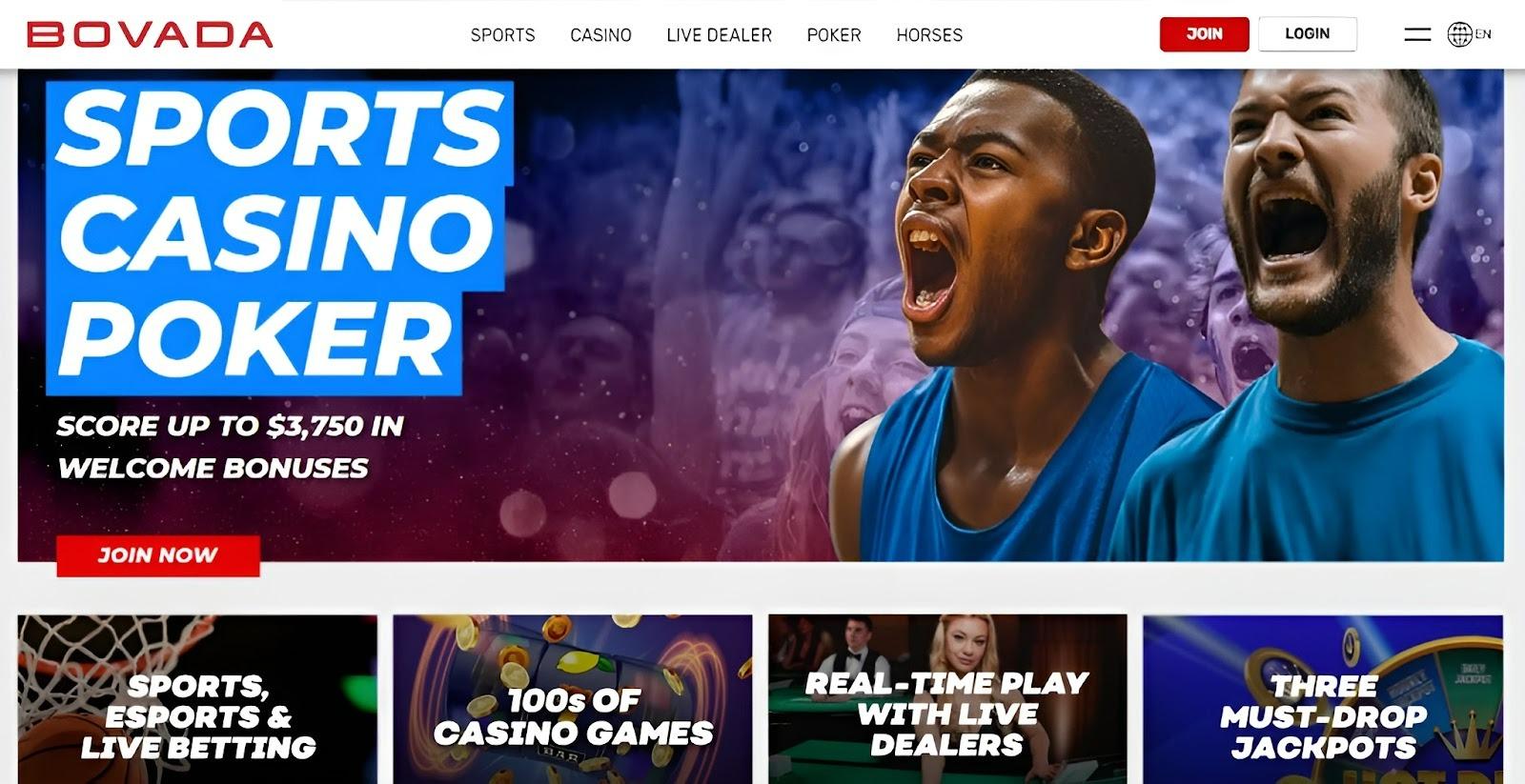 Bovada - Best For North American Players