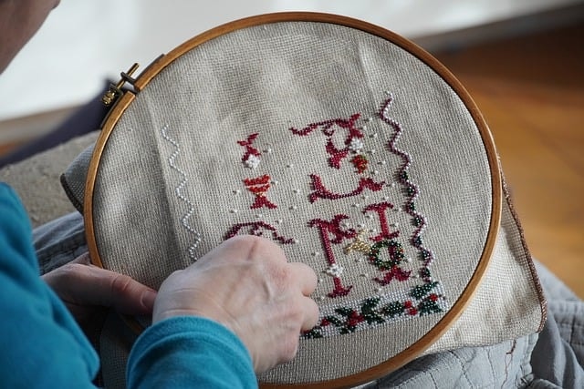 couture, cross-stitching, cross-stitch, hobby, christmas, round, couture, hobby, hobby, hobby, hobby, hobby, christmas, christmas, christmas