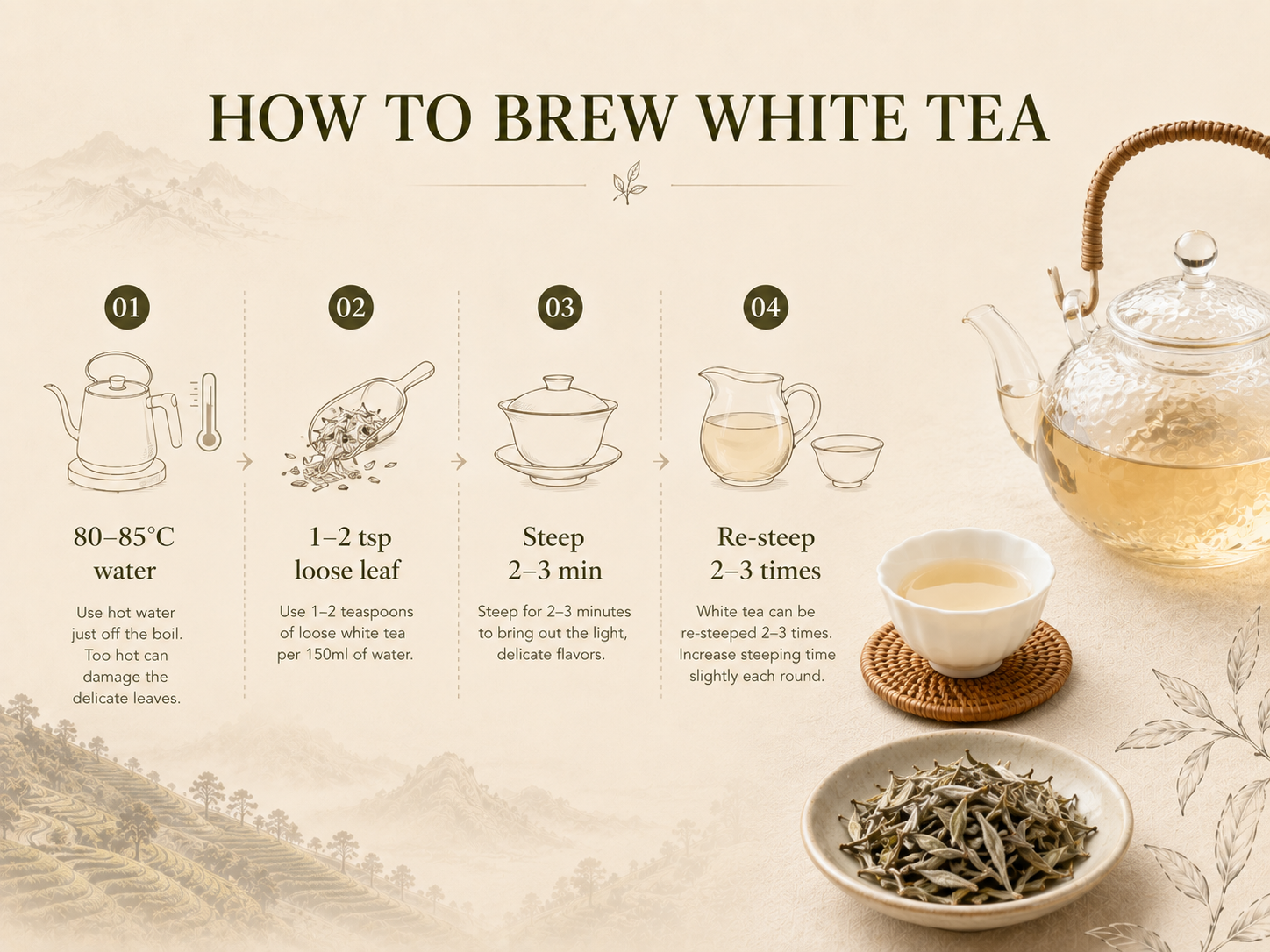 How to Brew White Tea