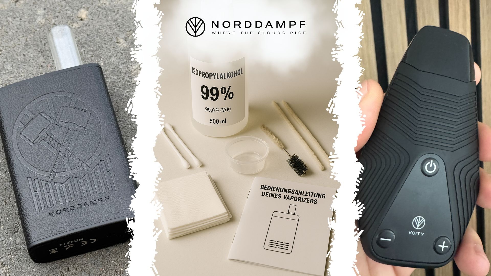 Die optimale Vorbereitung zur gründlichen Reinigung deines Vaporizers