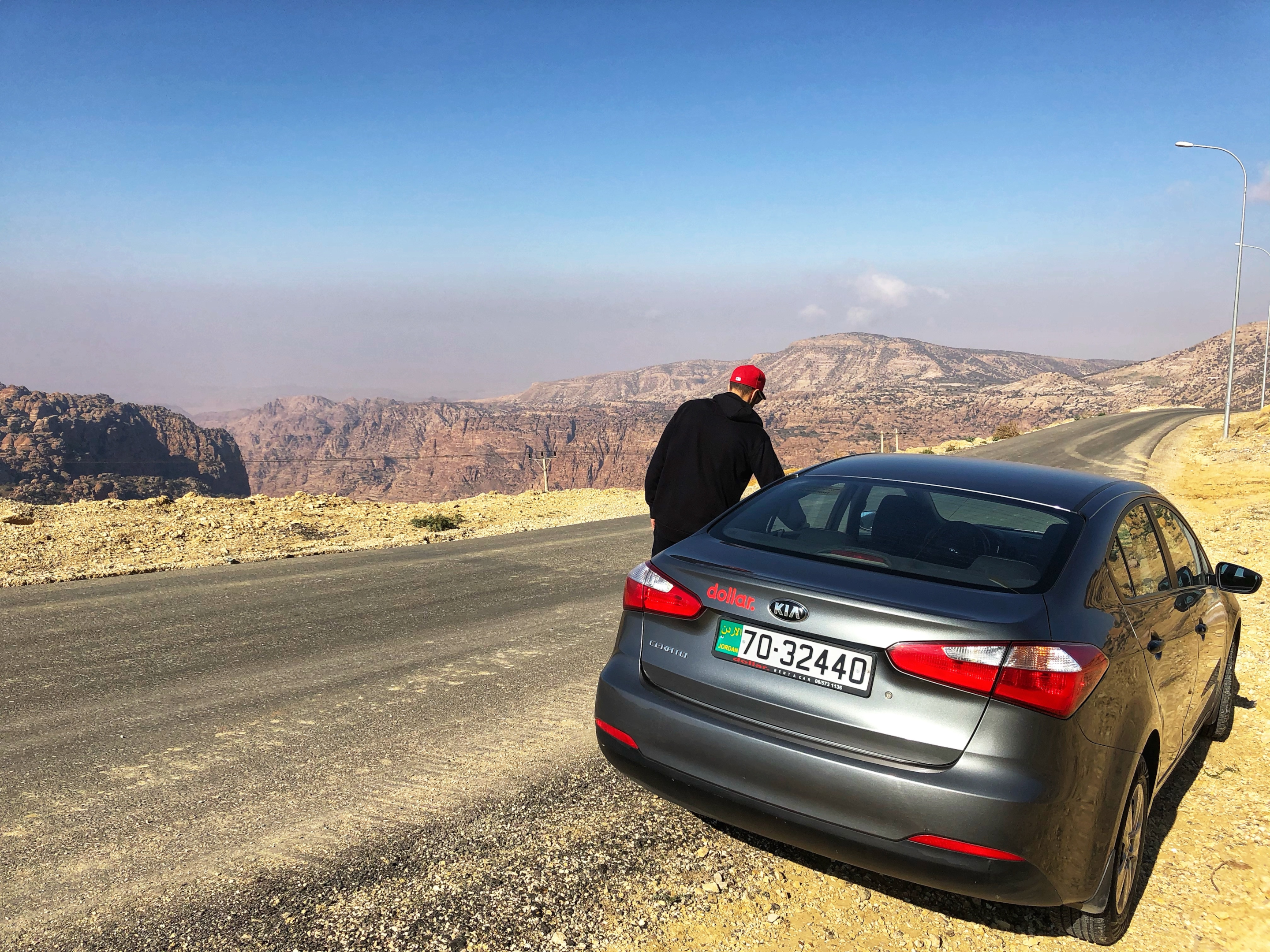 Renting a car in Jordan