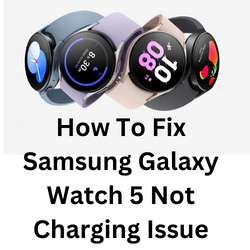 How do I know if my Galaxy watch charger is working?