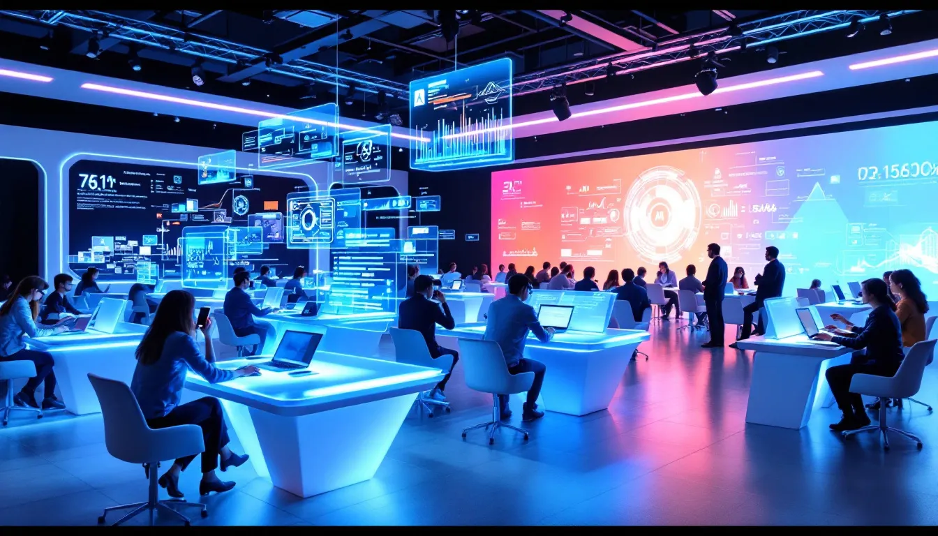 Productivity tools and workshops enhancing creative workflows.