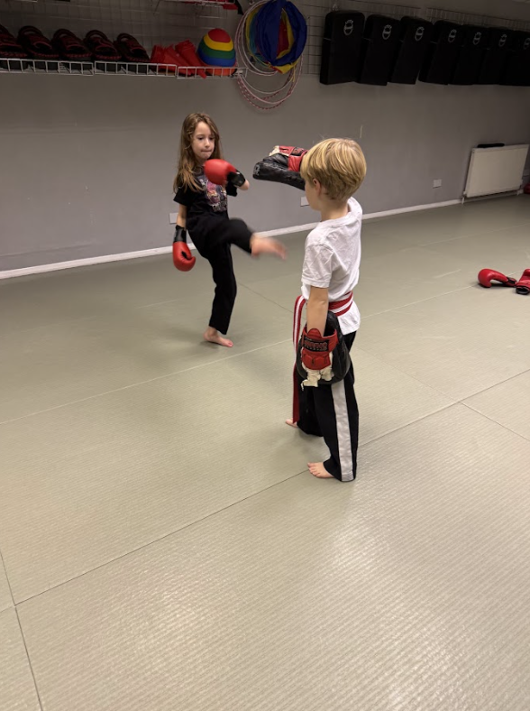 Martial arts styles like Jiu-Jitsu and Taekwondo are excellent for children improve fitness level while learning self-defence.