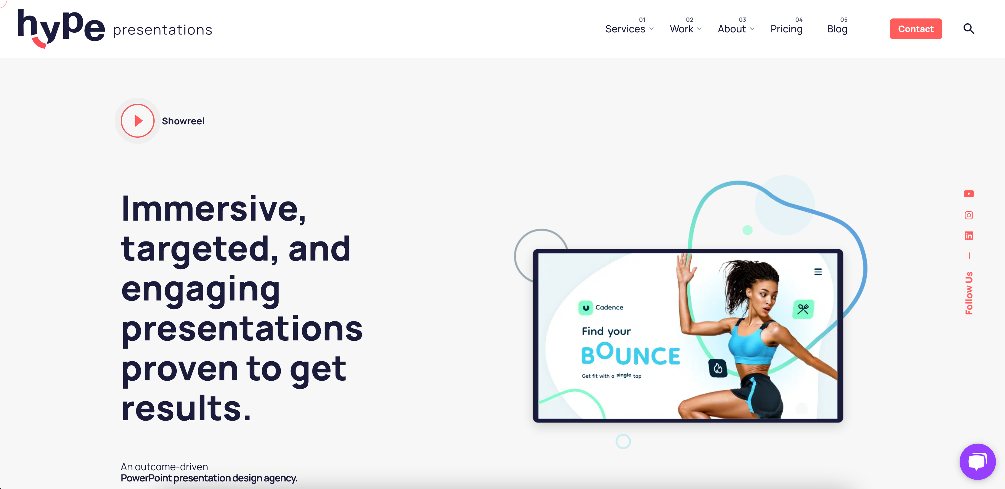 HYPE Presentations specializes in creating sleek