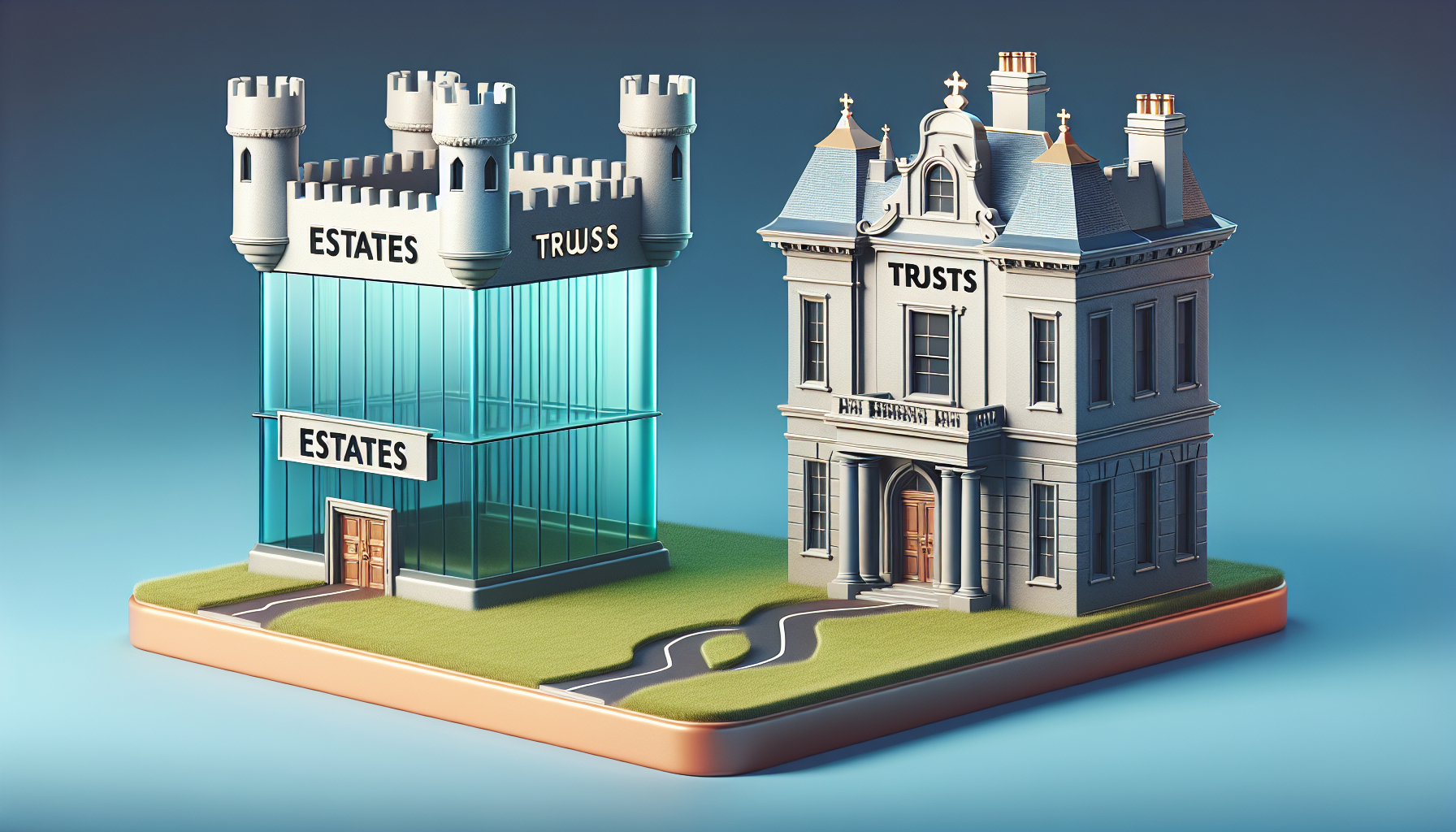 Comparison between estate and trust structures