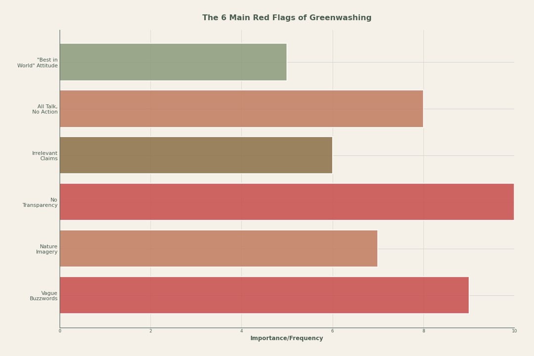 How to Spot Greenwashing : 6 main red flags