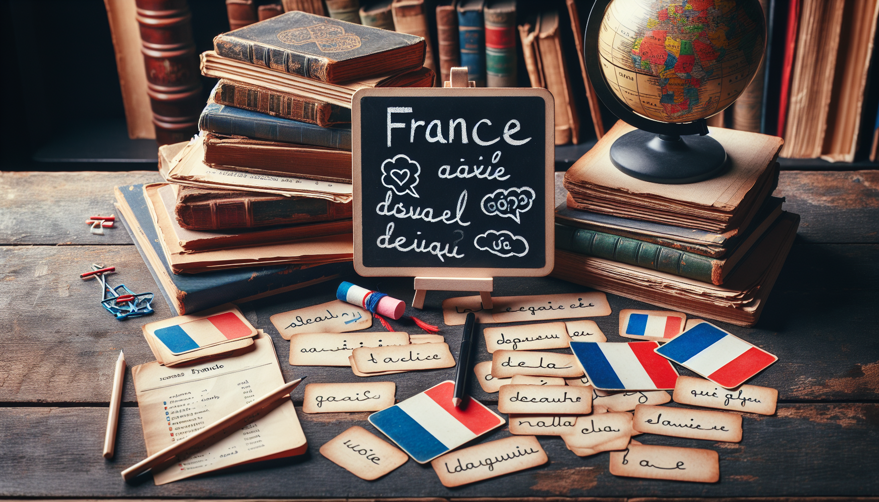 French language learning materials