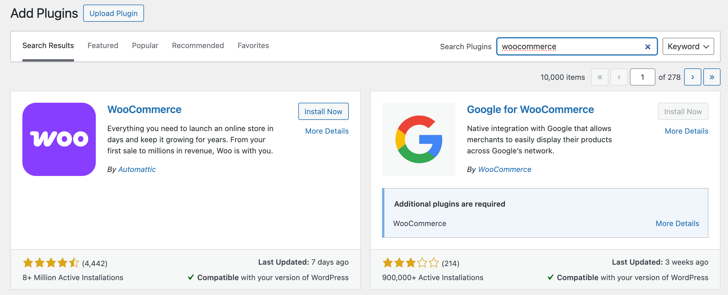 Create an online store with WooCommerce