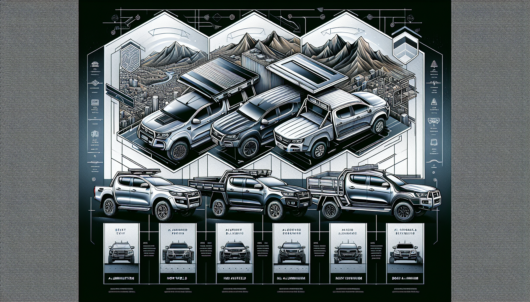 Comparison of top aluminium ute canopy brands