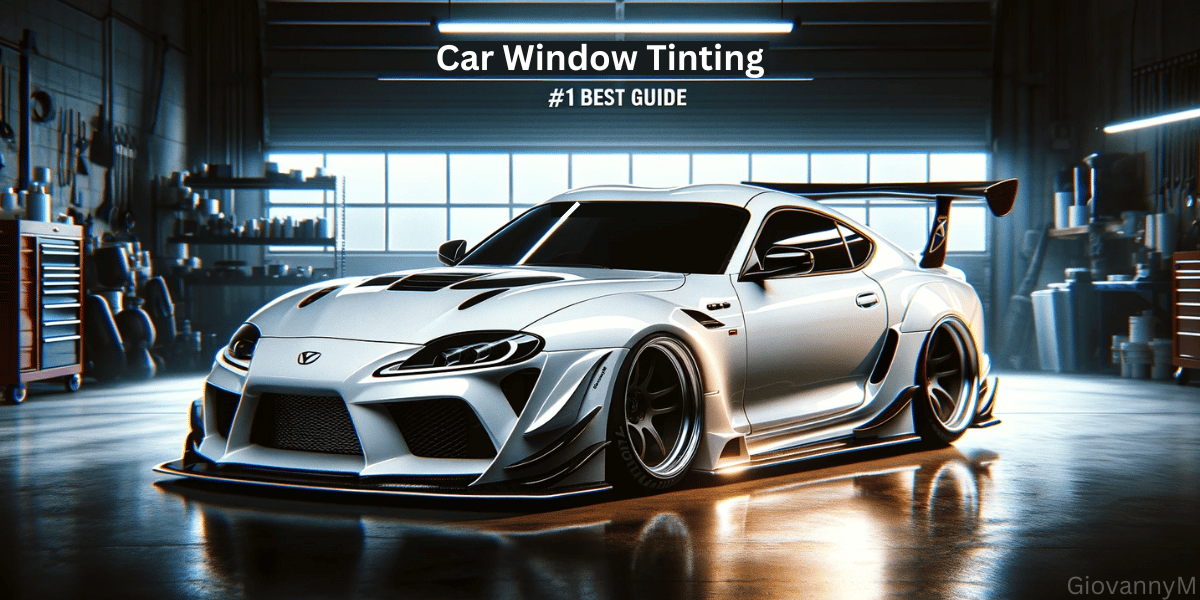 Car window tinting film basics.