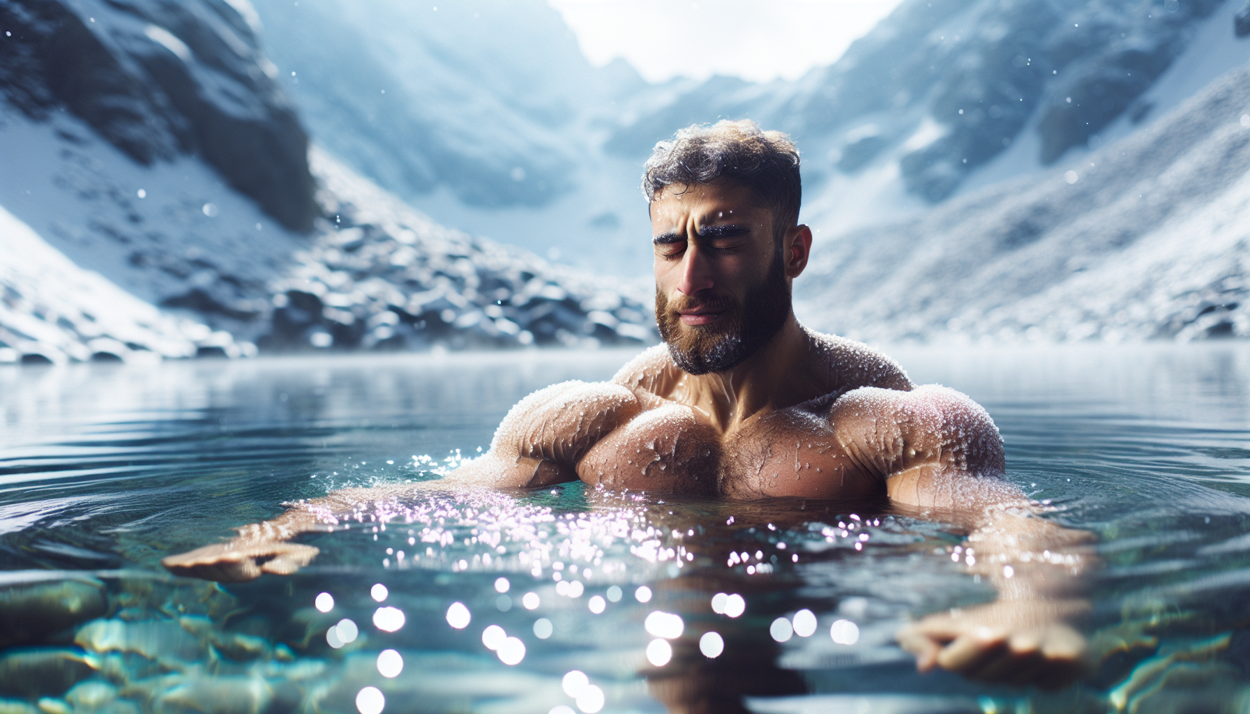 Reducing muscle soreness with cold plunge