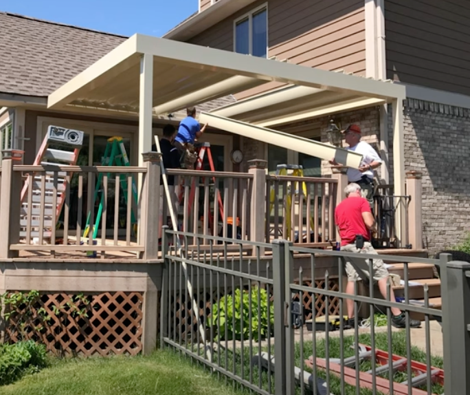 Be sure to follow local building codes while installing your pergola.