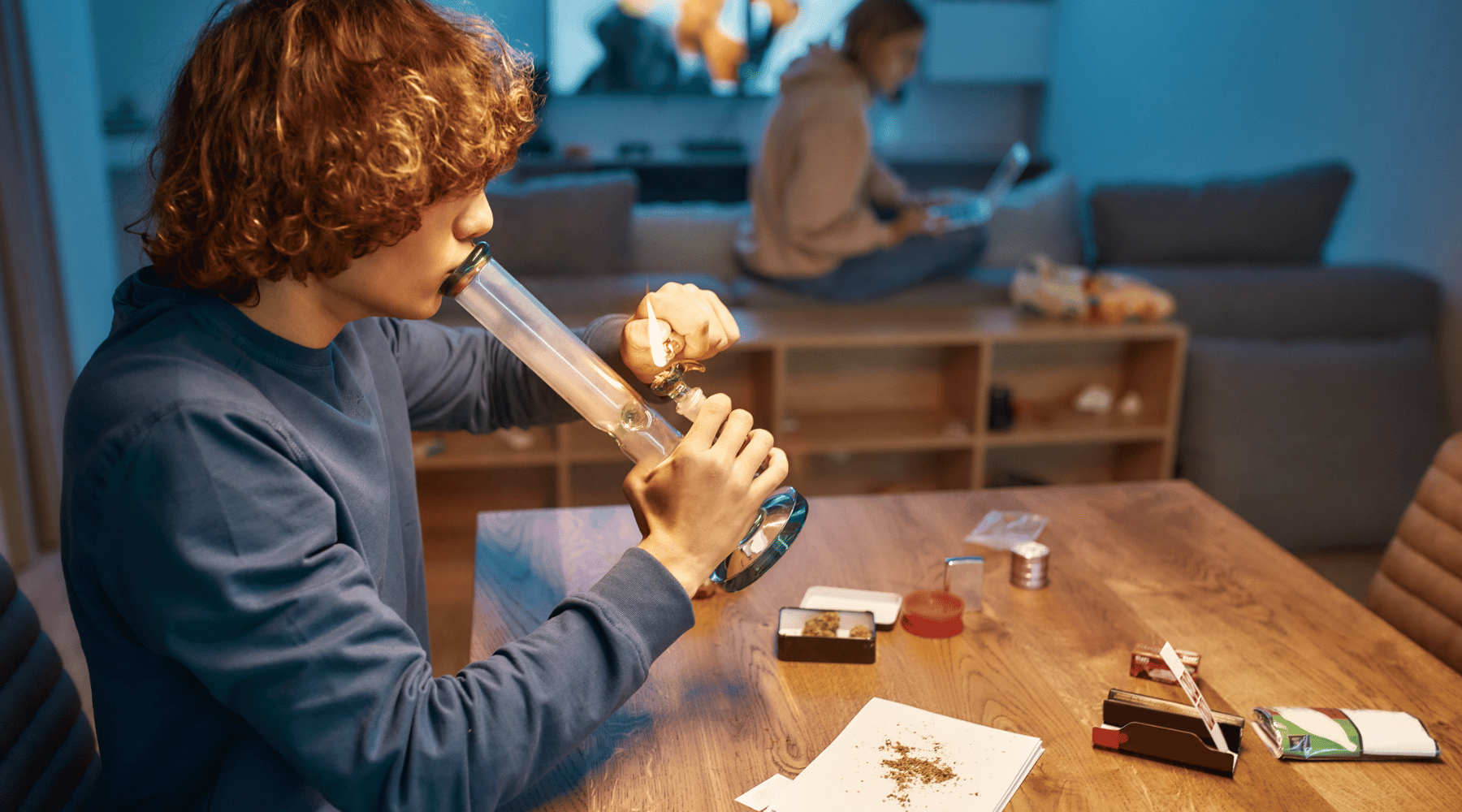 Image showcasing regular bongs to smoke cannabis