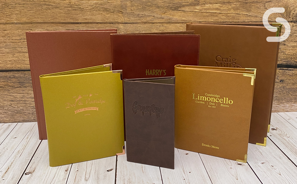 Menu covers are the best non-verbal way restaurant owners can communicate with customers.