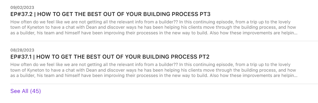 The Builderβs Office Podcast