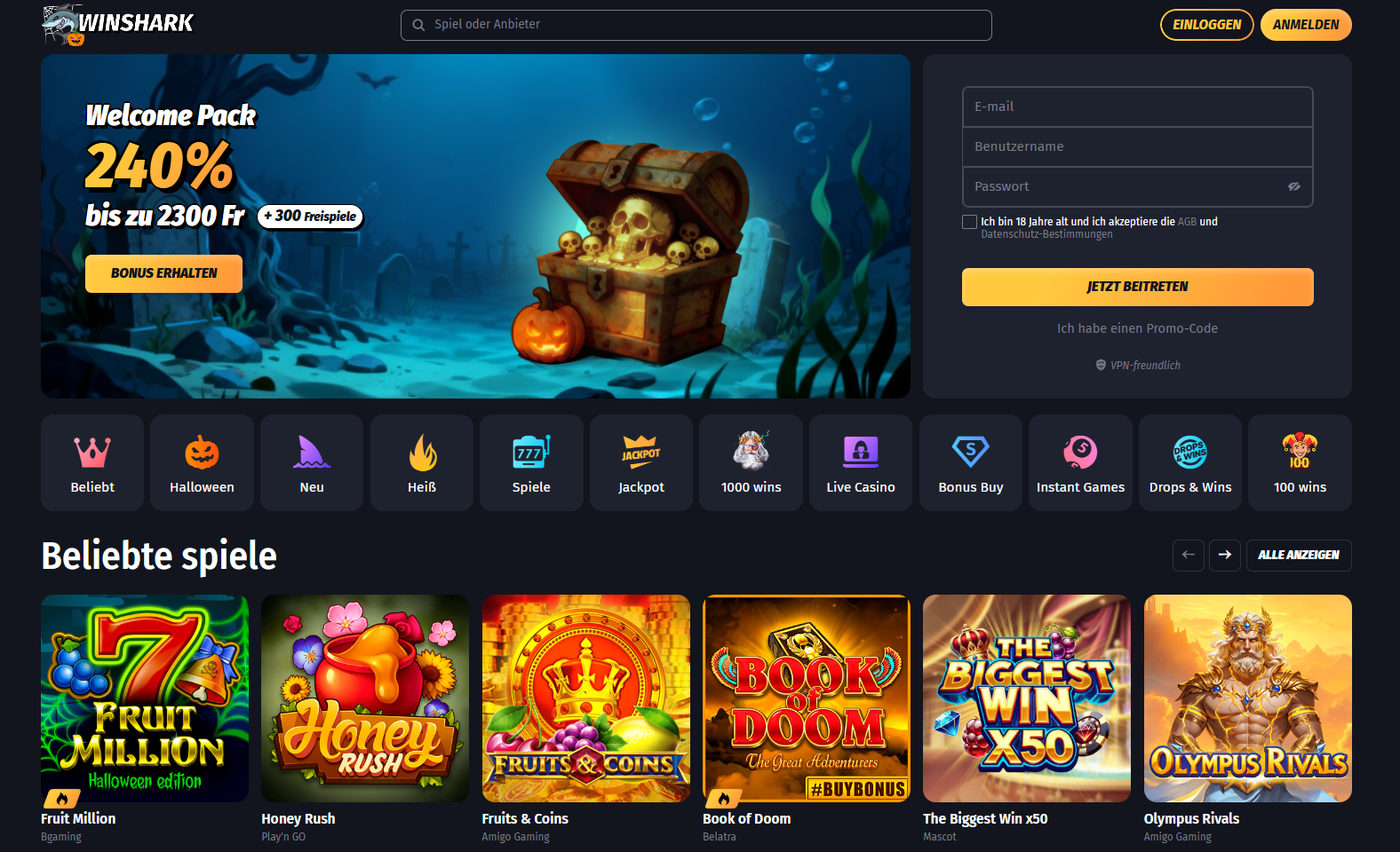 name: winshark-online-casino-schweiz, alt: Winshark Casino Bonus, title: Winshark Online Casino
