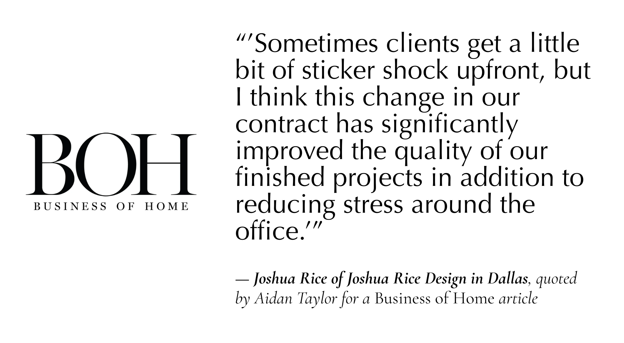 Business of Home quote about accessories budgets