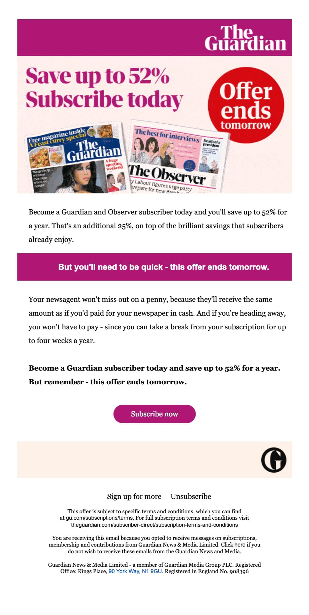 Promotional email maketing templates