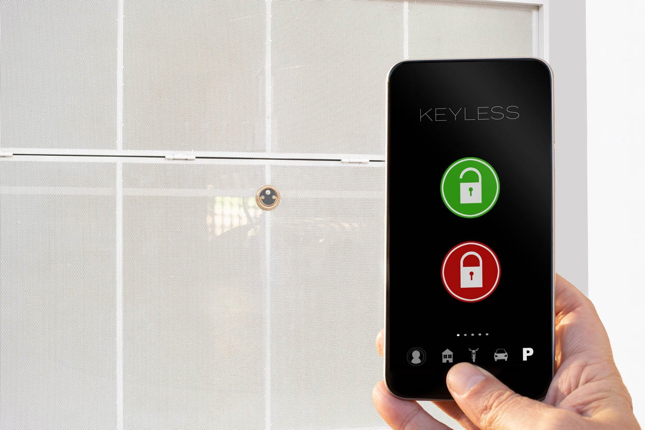 Keyless lock protection features