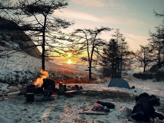 Winter camping  Mountaineering Scotland