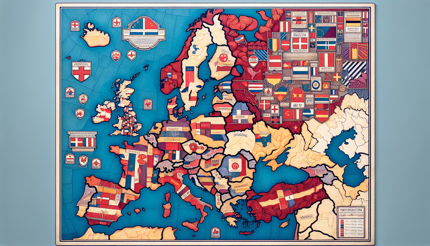 A map showing European countries with HHC bans.