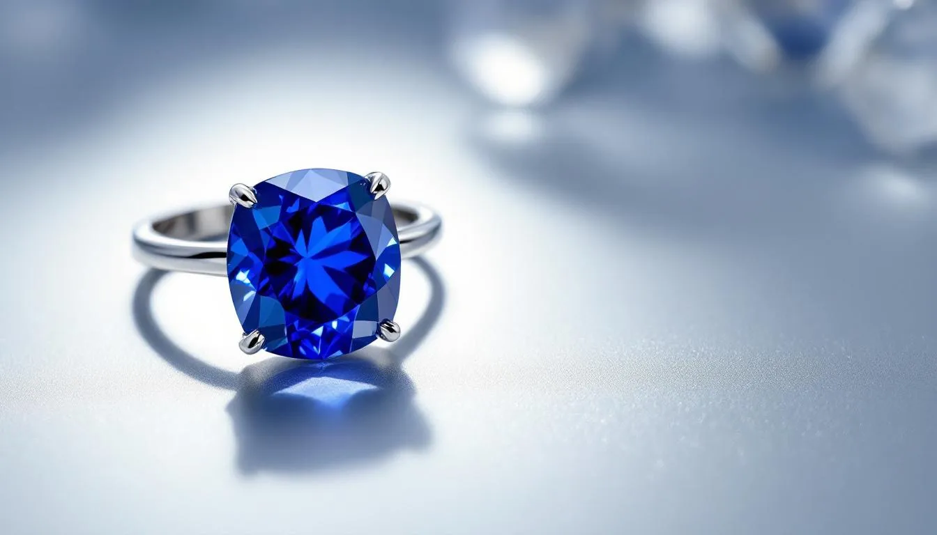 Historical sapphire jewelry pieces.