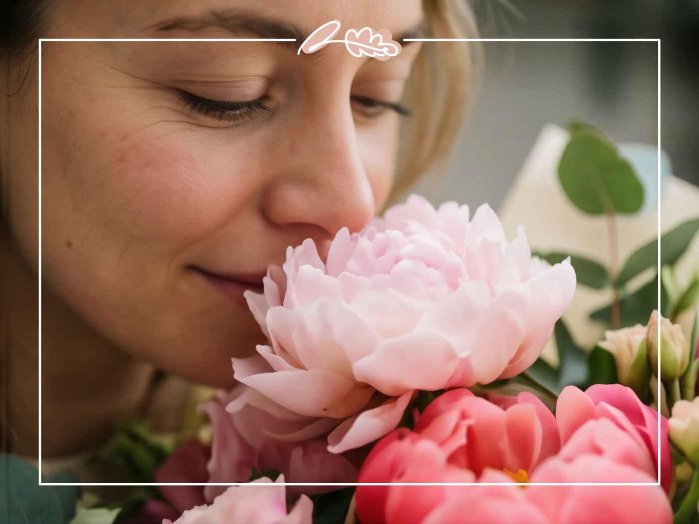 Close-up of a pink peonies South Africa bloom from Fabulous Flowers Cape Town florist, hand-tied since 1999