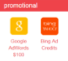 Promotional options
