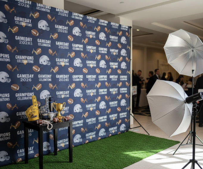 Step-and-Repeat or Photo Booth Backdrops